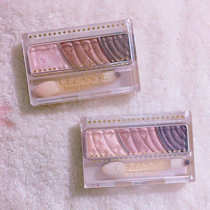 トーンアップアイシャドウ/CEZANNE/アイシャドウパレットを使ったクチコミ(1枚目)