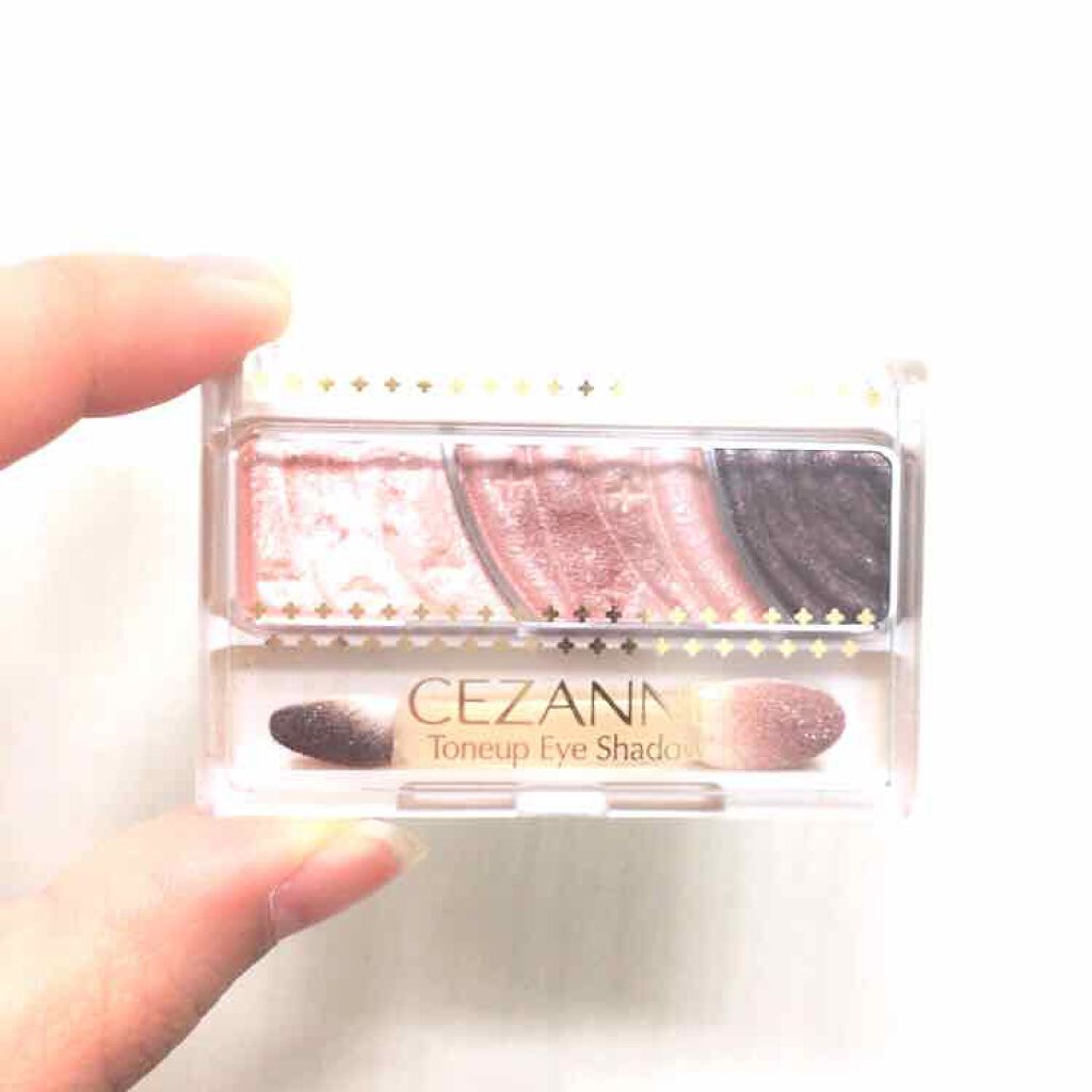 トーンアップアイシャドウ/CEZANNE/アイシャドウパレットを使ったクチコミ(1枚目)