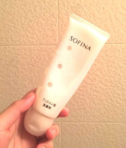 クッション泡洗顔料/SOFINA/洗顔フォームを使ったクチコミ(1枚目)