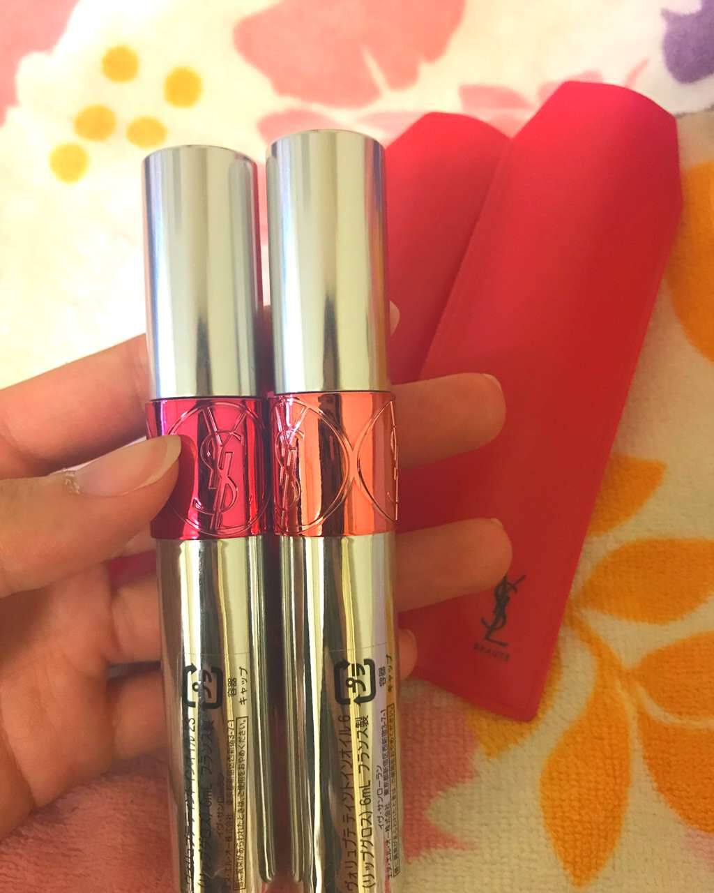 ヴォリュプテ ティントインオイル/YVES SAINT LAURENT BEAUTE/リップグロスを使ったクチコミ（1枚目）