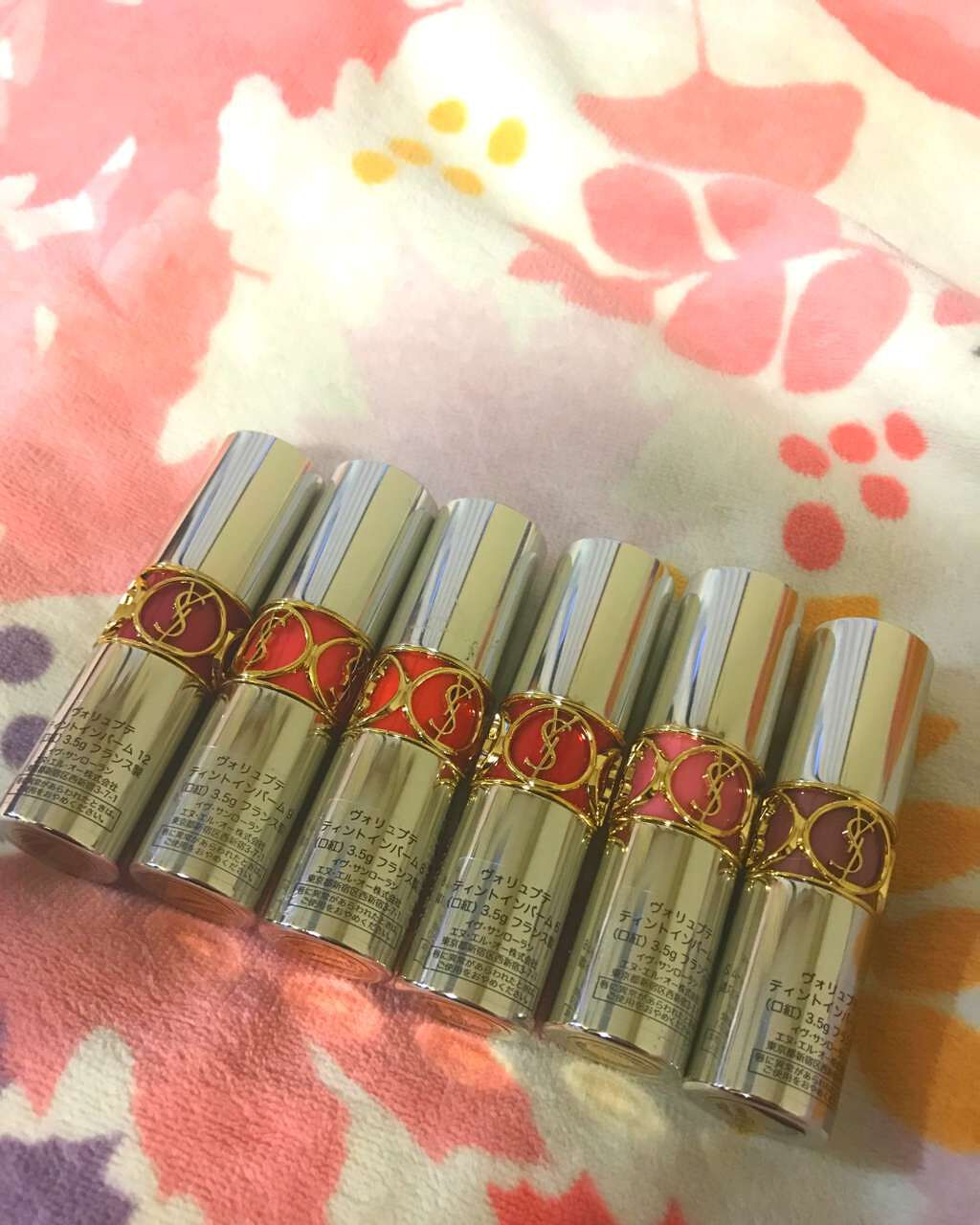 ヴォリュプテ ティントインバーム/YVES SAINT LAURENT BEAUTE/口紅を使ったクチコミ(1枚目)