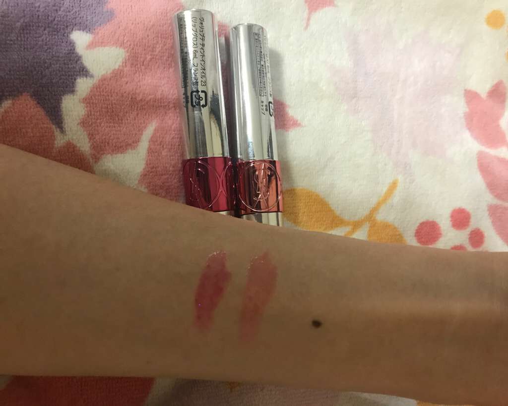 ヴォリュプテ ティントインオイル/YVES SAINT LAURENT BEAUTE/リップグロスを使ったクチコミ（2枚目）