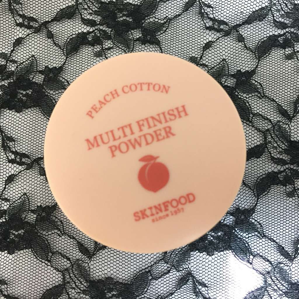 ピーチコットン マルチフィニッシュパウダー/SKINFOOD/ルースパウダーを使ったクチコミ(1枚目)