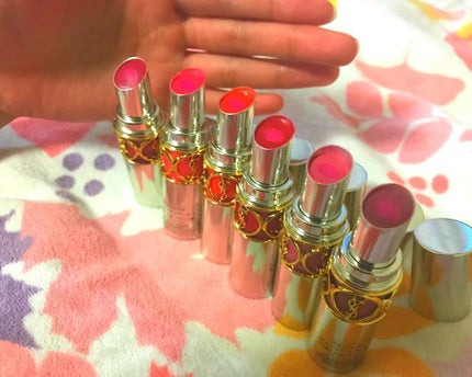 ヴォリュプテ ティントインバーム/YVES SAINT LAURENT BEAUTE/口紅を使ったクチコミ(2枚目)