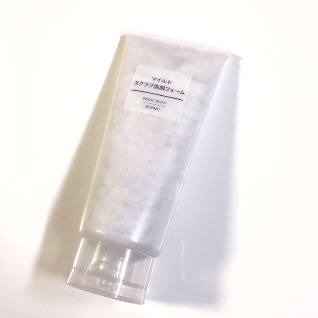 マイルドスクラブ洗顔フォーム/無印良品/スクラブ・ゴマージュを使ったクチコミ(1枚目)