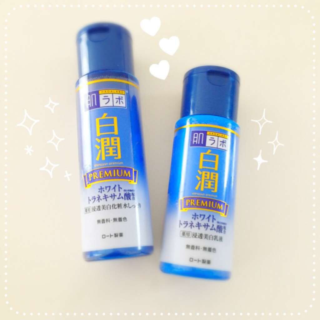 白潤プレミアム 薬用浸透美白化粧水しっとり/肌ラボ/化粧水を使ったクチコミ（1枚目）