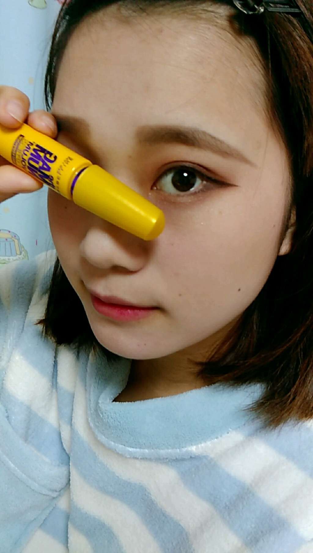 ボリューム エクスプレス ロケット/MAYBELLINE NEW YORK/マスカラを使ったクチコミ(2枚目)