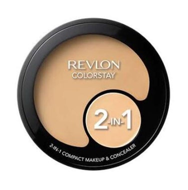 カラーステイ ツーインワン コンパクト メイクアップ + コンシーラー/REVLON/クリームコンシーラーを使ったクチコミ（1枚目）