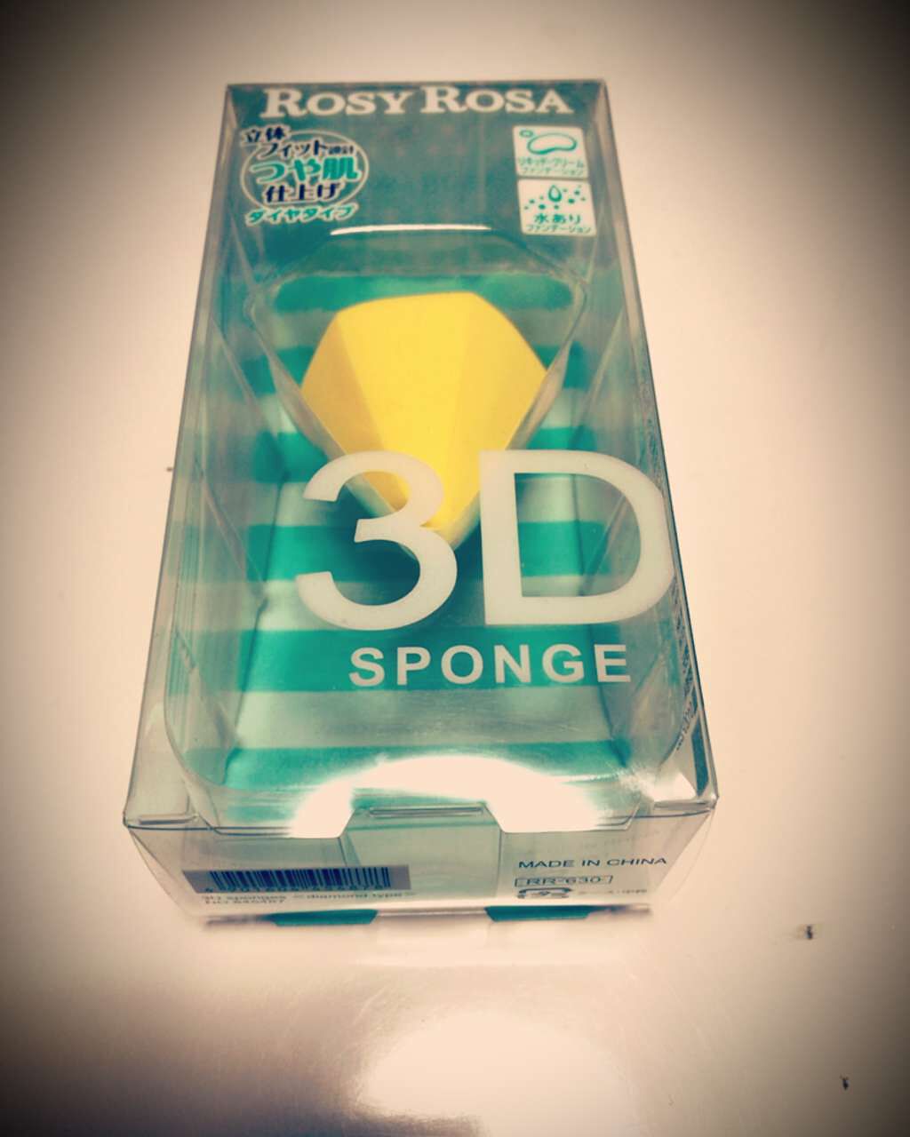 3Dスポンジ ダイヤタイプ/ロージーローザ/パフ・スポンジを使ったクチコミ(1枚目)