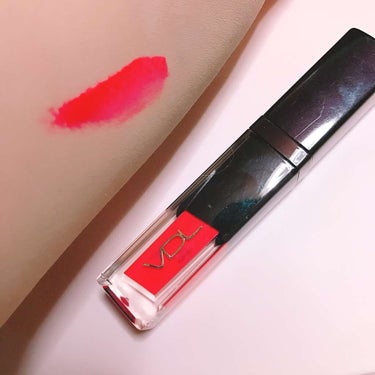 EXPERT COLOR LIP CUBE FLUID WATER/VDL/口紅を使ったクチコミ（2枚目）