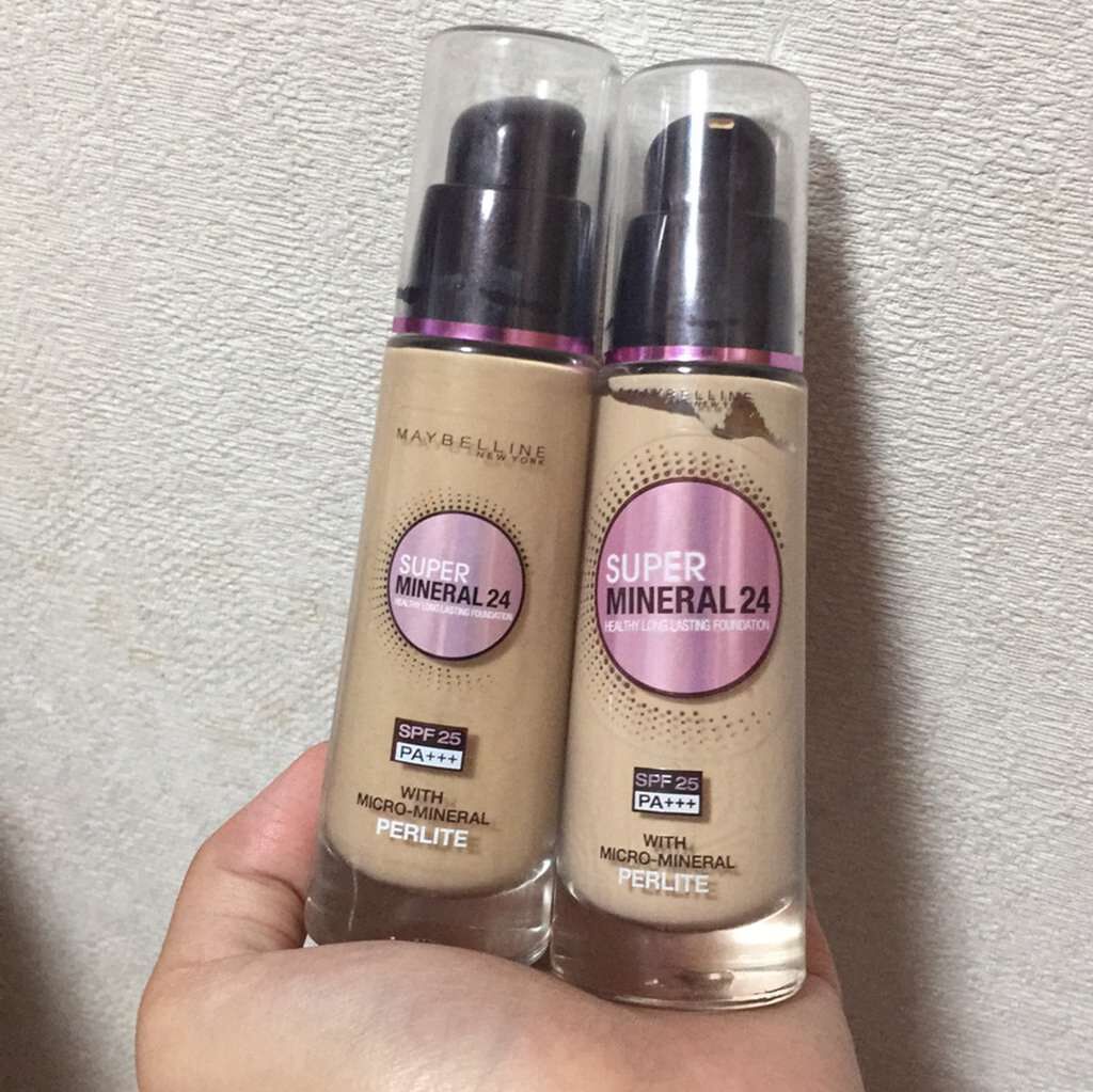 SP ミネラル リキッド ロングキープ/MAYBELLINE NEW YORK/リキッドファンデーションを使ったクチコミ(1枚目)