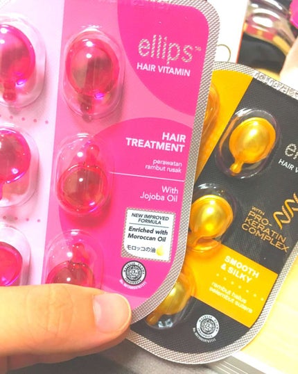 ヘアーオイル【ヘアエッセンス】/ellips/ヘアオイルを使ったクチコミ(1枚目)