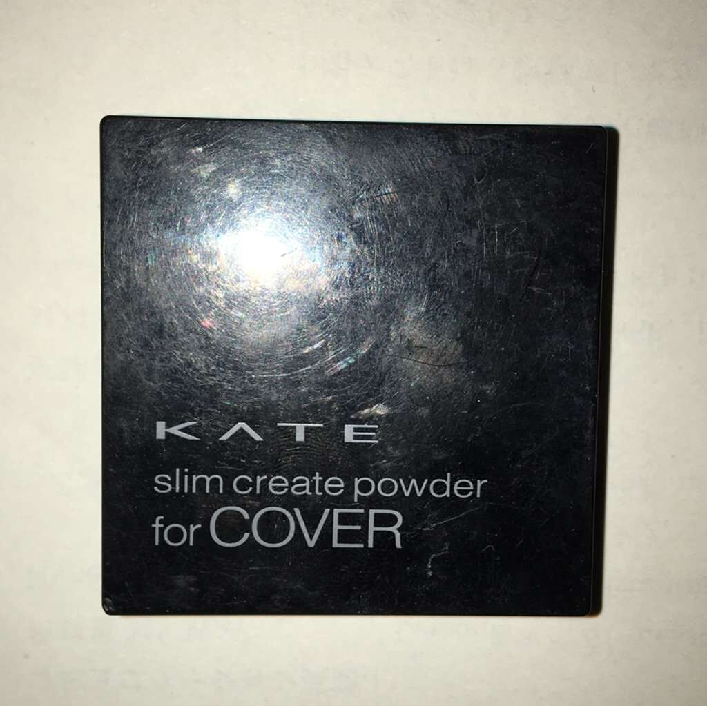 スリムクリエイトパウダー/KATE/プレストパウダーを使ったクチコミ(1枚目)