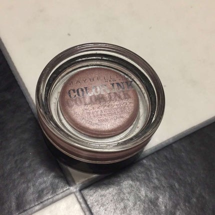 MAYBELLINE NEW YORK カラーインク シャドウのクチコミ「メイベリン カラーインクシャドウ PK-1 です。
春、夏に使用しています。
単色で割と色味は.....」(2枚目)