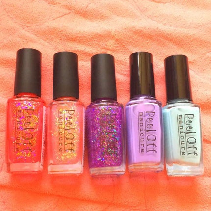 ピールオフマニキュア/キャンドゥ/マニキュアを使ったクチコミ(1枚目)