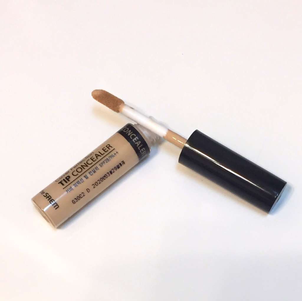 カバーパーフェクション チップコンシーラー/the SAEM/リキッドコンシーラーを使ったクチコミ(1枚目)