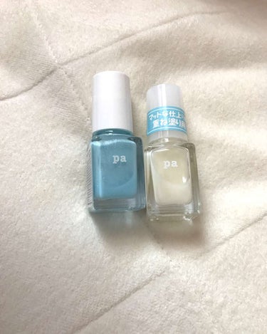 pa nail collective paネイルカラー(マットトップコート)のクチコミ「AA173
ネイルカラーの方は重ねづけをすることで、きれいな発色になります💕 
夏らしいネイル.....」（1枚目）