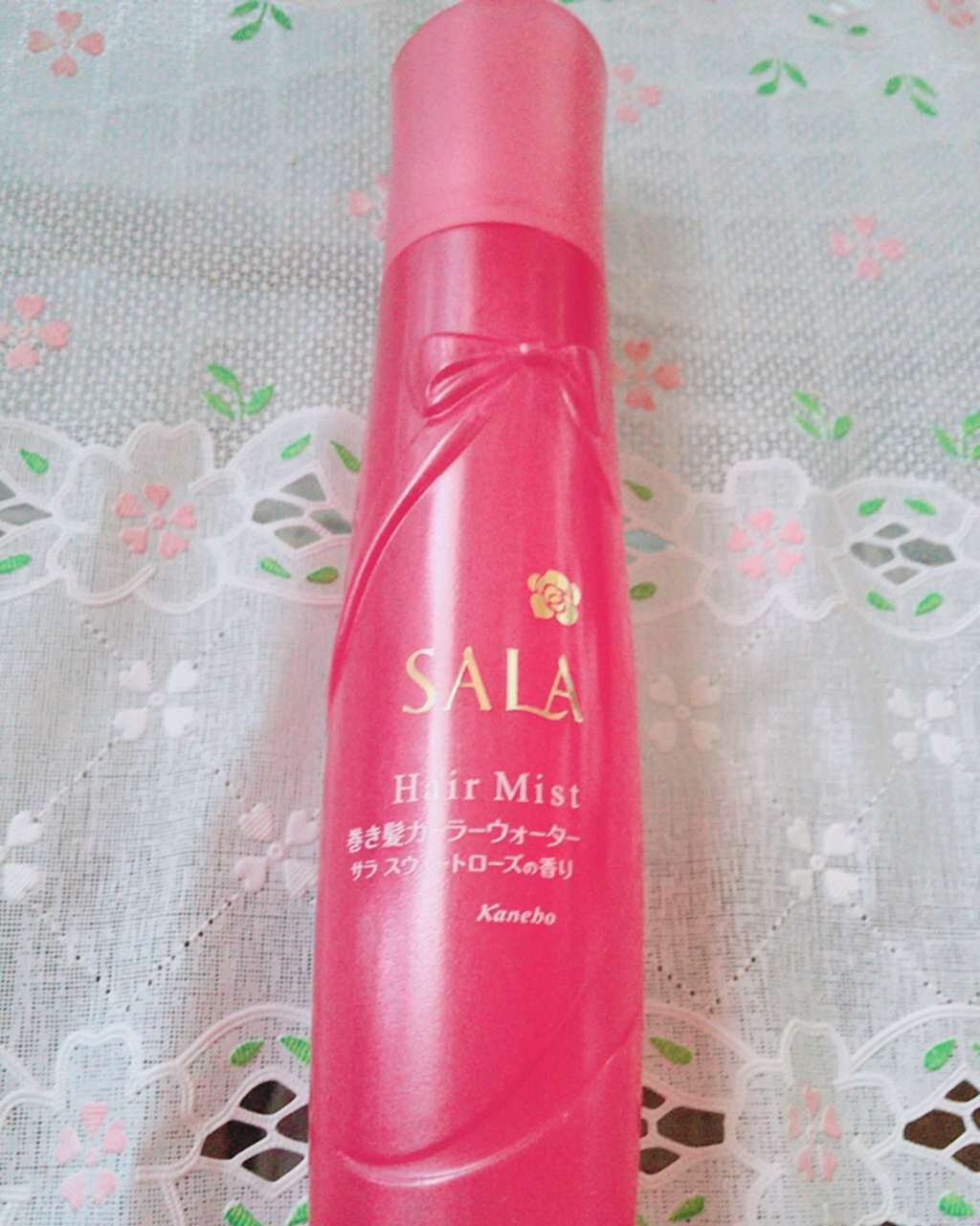 巻き髪カーラーウォーター(サラ スウィートローズの香り)/SALA/ヘアミストを使ったクチコミ(1枚目)