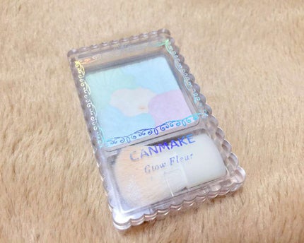 グロウフルールハイライター/キャンメイク/パウダーハイライトを使ったクチコミ(1枚目)