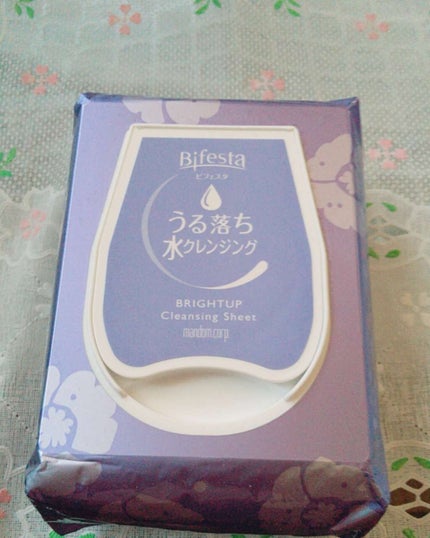 ミセラークレンジングシート ブライトアップ/ビフェスタ/クレンジングシートを使ったクチコミ(1枚目)