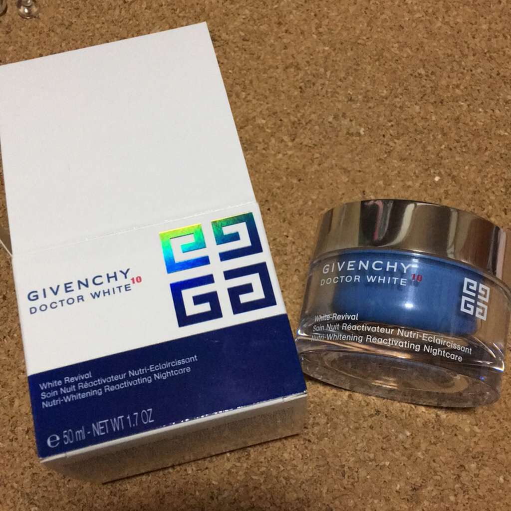 DW10 ホワイトニング ナイト クリーム/GIVENCHY/フェイスクリームを使ったクチコミ(1枚目)
