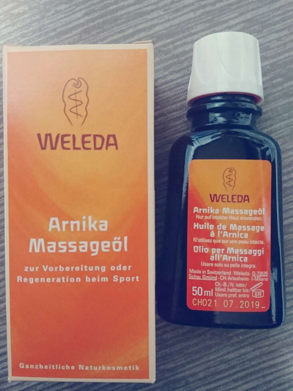 アルニカ マッサージオイル /WELEDA/ボディオイルを使ったクチコミ(1枚目)