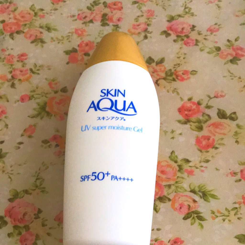 スキンアクア スーパーモイスチャージェル/スキンアクア/日焼け止めジェルを使ったクチコミ(1枚目)