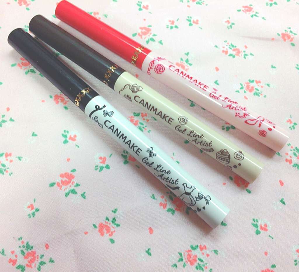 ジェルラインアーティスト/キャンメイク/ジェルアイライナーを使ったクチコミ（1枚目）