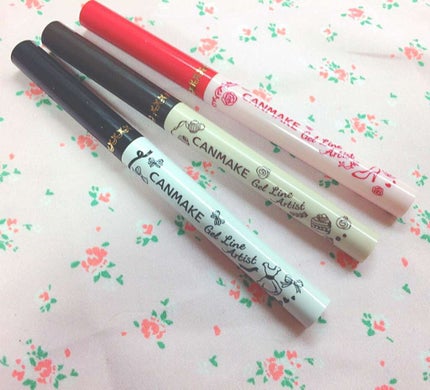 ジェルラインアーティスト/キャンメイク/ジェルアイライナーを使ったクチコミ(1枚目)