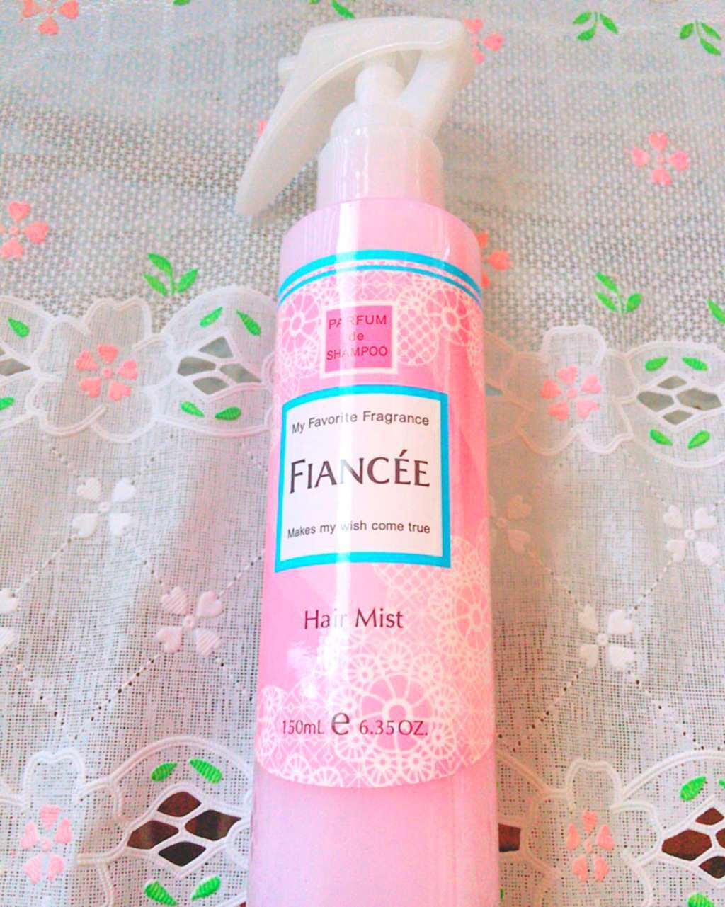 フレグランスヘアミスト ピュアシャンプーの香り/フィアンセ/ヘアミストを使ったクチコミ(1枚目)