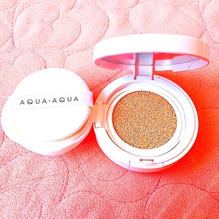 オーガニッククッションコンパクト/アクア・アクア/クッションファンデーションを使ったクチコミ(2枚目)
