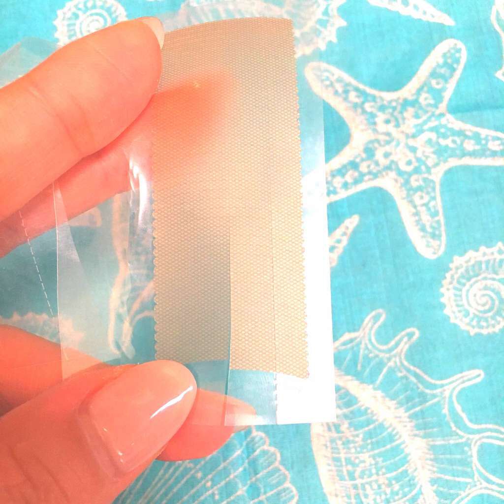 のびーるアイテープ(絆創膏タイプ、レギュラー)/DAISO/二重まぶた用アイテムを使ったクチコミ(2枚目)