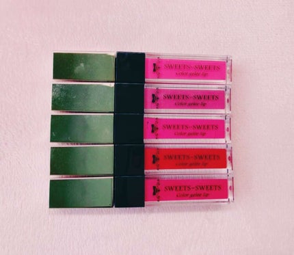カラージュレリップ/スウィーツ スウィーツ/リップグロスを使ったクチコミ(1枚目)