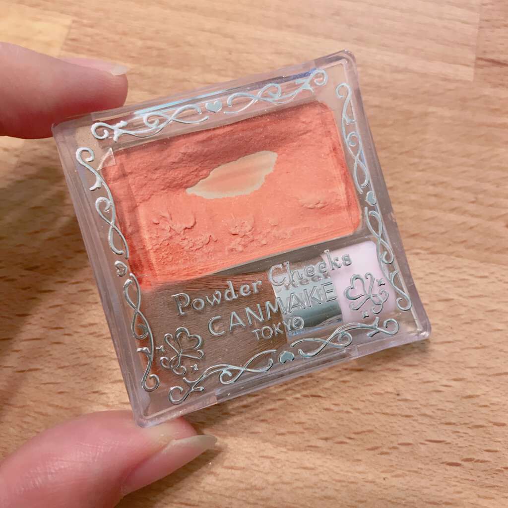 グロウフルールチークス/キャンメイク/パウダーチークを使ったクチコミ(3枚目)