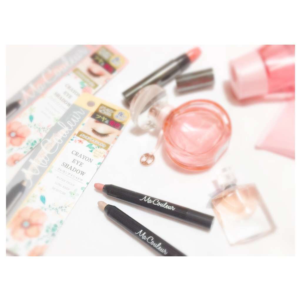 クレヨンアイシャドウ ゴールドベージュ/マクレール/スティックアイシャドウを使ったクチコミ（1枚目）