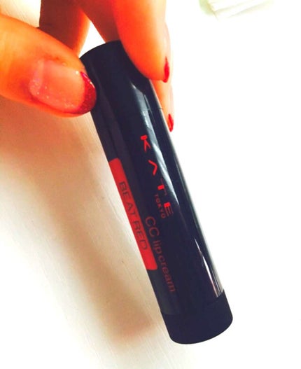 CCリップクリームN/KATE/リップケアを使ったクチコミ(1枚目)