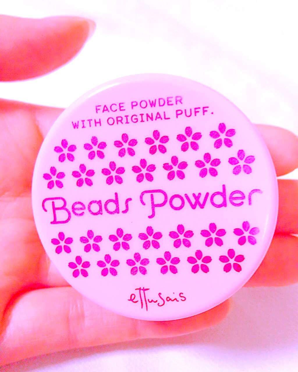 さくらビーズパウダー/ettusais/プレストパウダーを使ったクチコミ（1枚目）