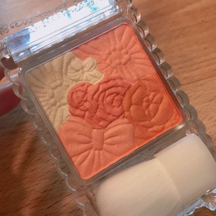 【旧品】パウダーチークス/キャンメイク/パウダーチークを使ったクチコミ(2枚目)