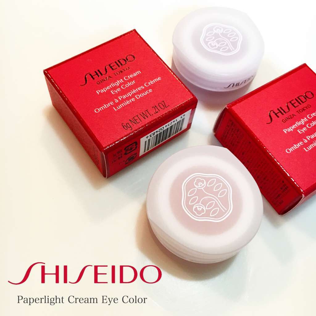 SHISEIDO ペーパーライト クリーム アイカラーのクチコミ「#ペーパーライトクリームアイカラー
全8色 6g/3,000円  7月1日発売


和モダンな.....」（1枚目）