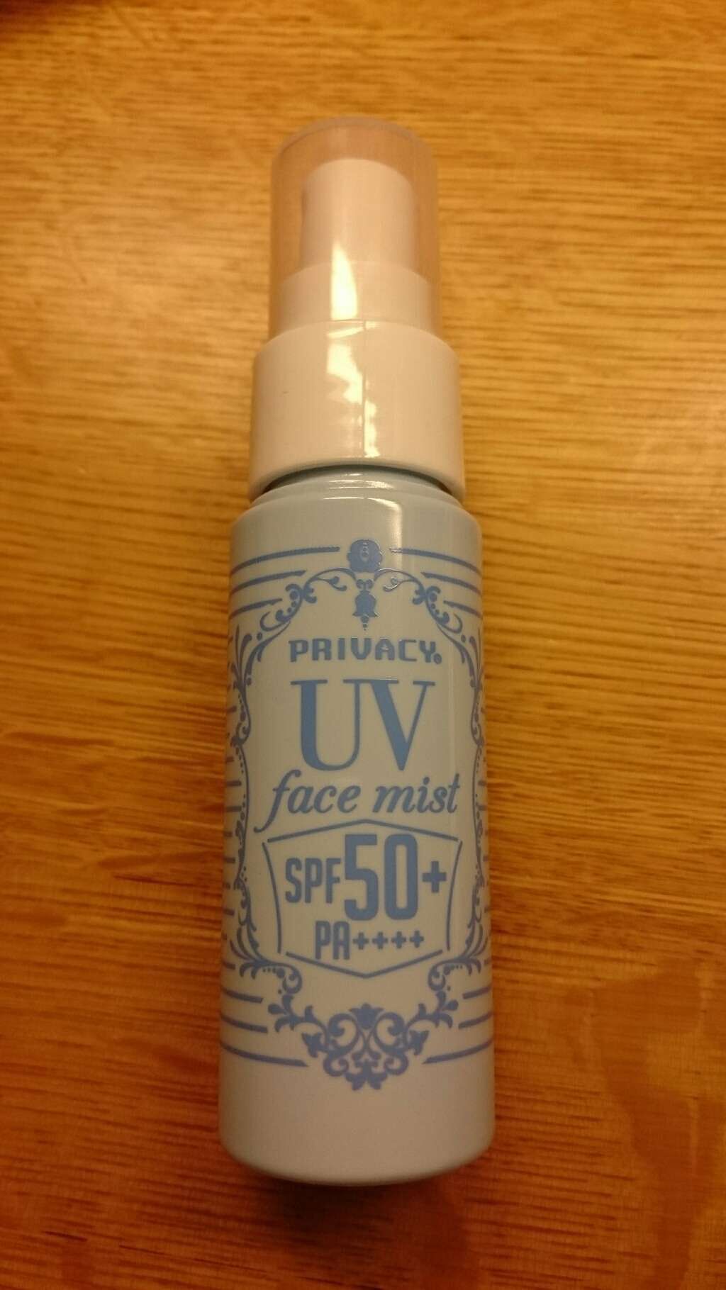 UVフェイスミスト 50 フォープラス/プライバシー/日焼け止め・UVケアを使ったクチコミ(1枚目)