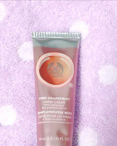 ハンドクリーム ピンクグレープフルーツ/THE BODY SHOP/ハンドクリームを使ったクチコミ（1枚目）