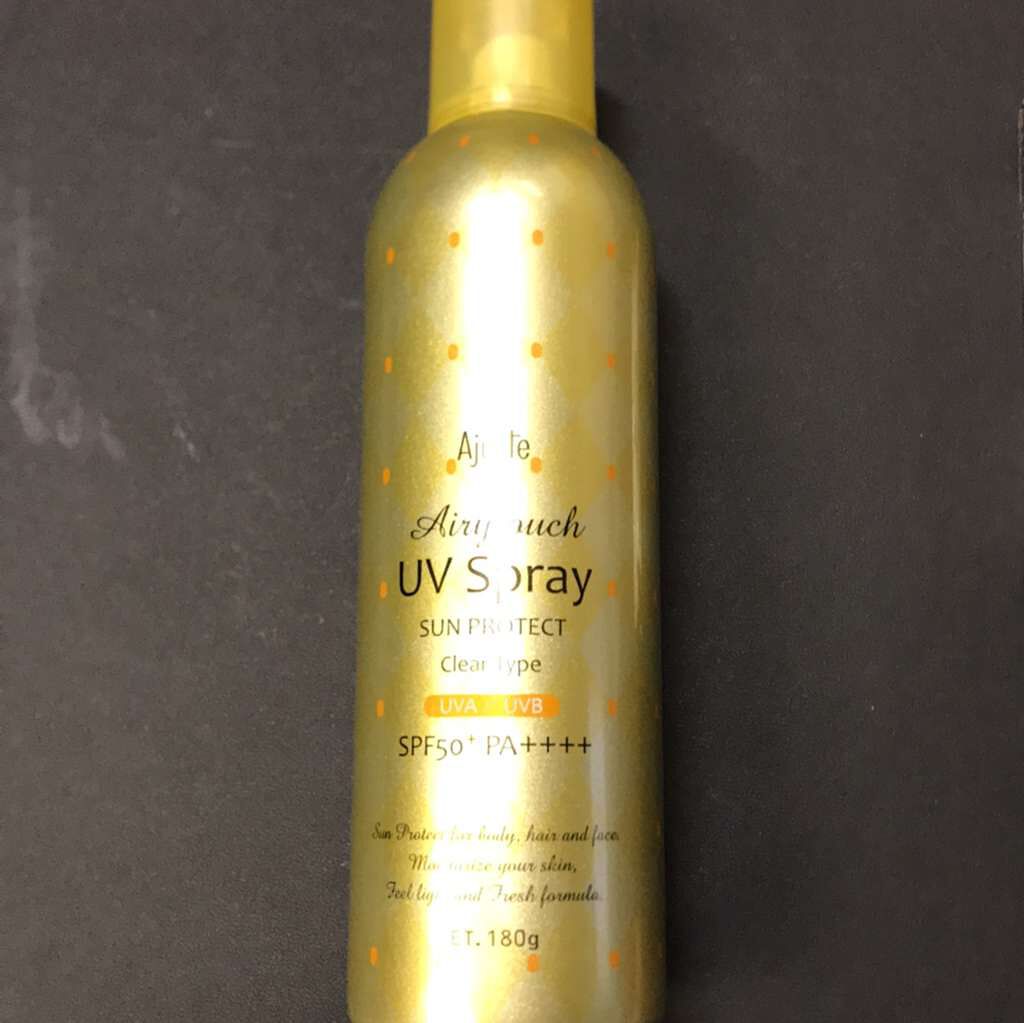 エアリータッチUVスプレー CS/Ajuste(アジャステ)/日焼け止め・UVケアを使ったクチコミ（1枚目）