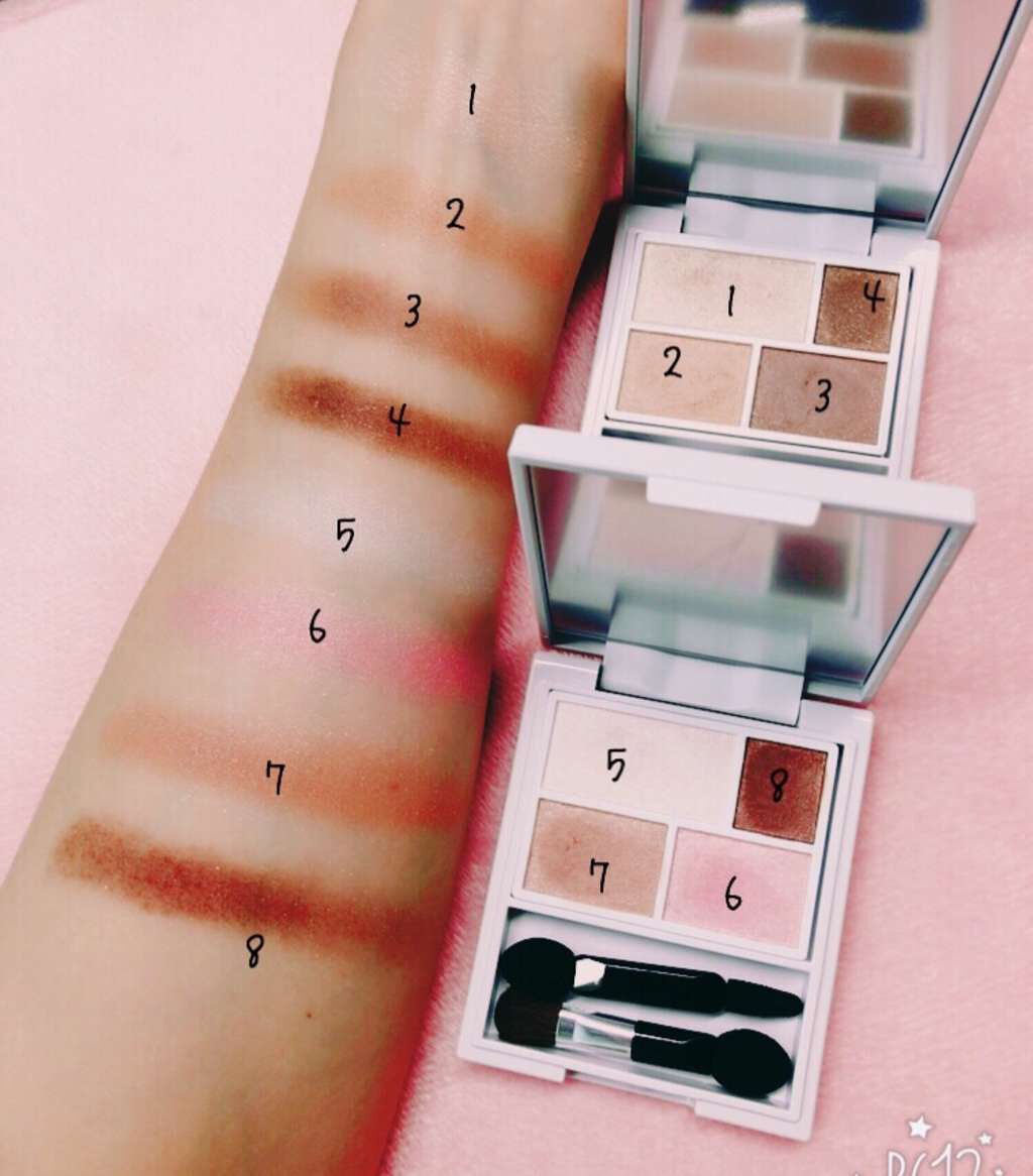 ミネラルシルクアイズパレット/ヴァントルテ/アイシャドウパレットを使ったクチコミ(3枚目)