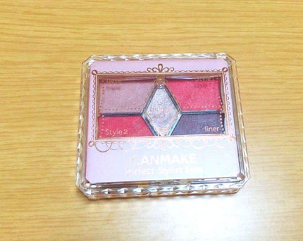 【旧品】パーフェクトスタイリストアイズ/キャンメイク/アイシャドウパレットを使ったクチコミ(1枚目)