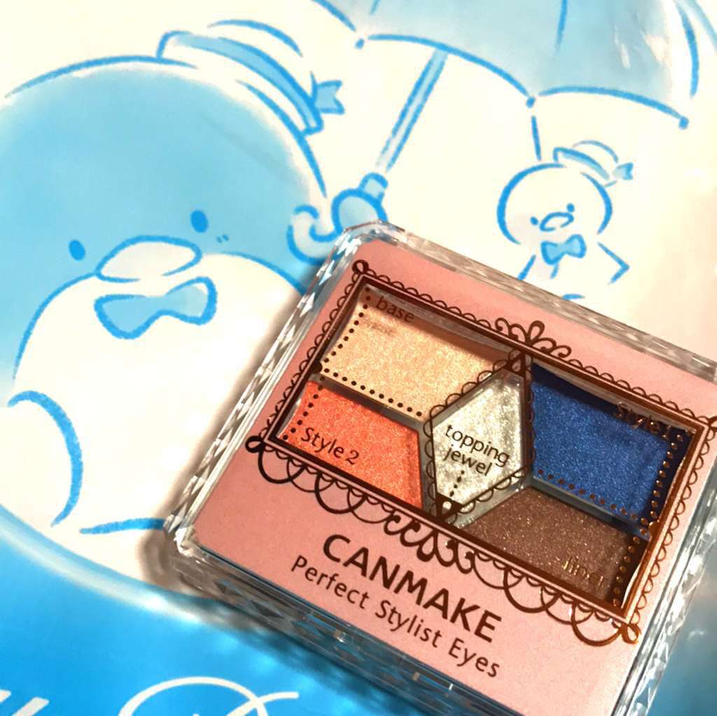 【旧品】パーフェクトスタイリストアイズ/キャンメイク/アイシャドウパレットを使ったクチコミ(1枚目)