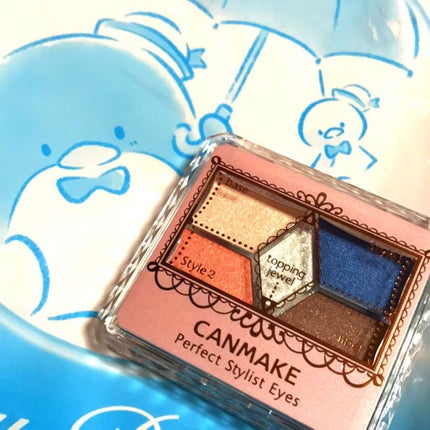 【旧品】パーフェクトスタイリストアイズ/キャンメイク/アイシャドウパレットを使ったクチコミ(1枚目)