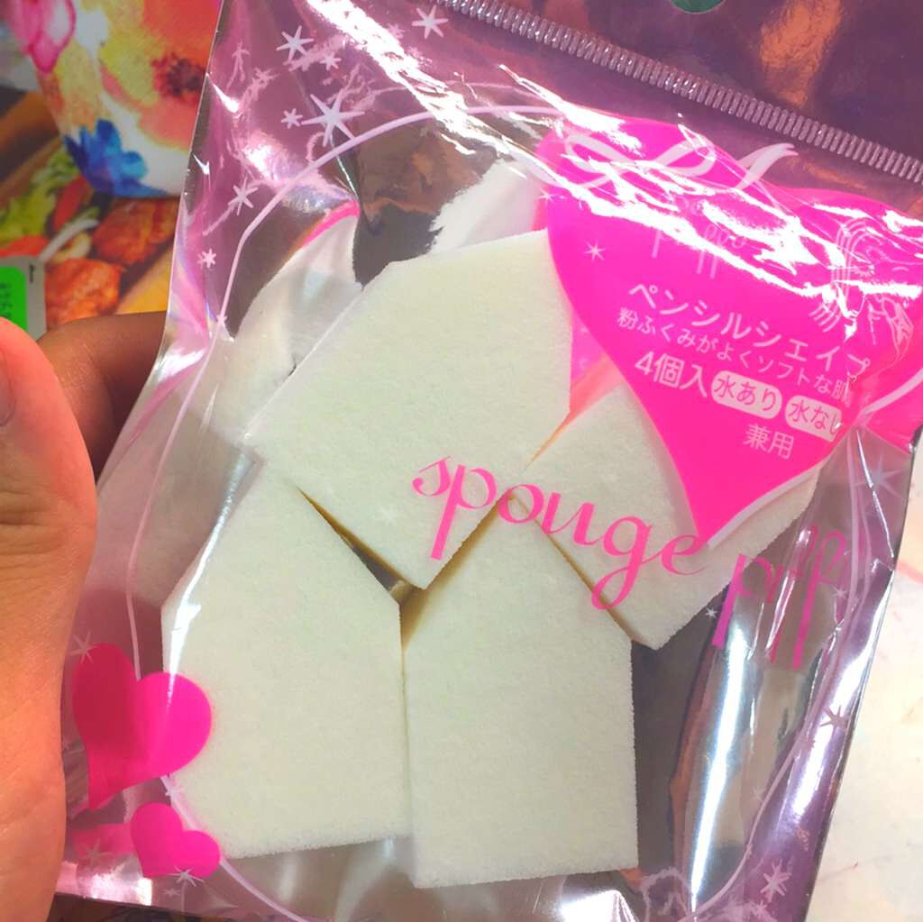 コスメティックパフ/キャンドゥ/コットンを使ったクチコミ(1枚目)