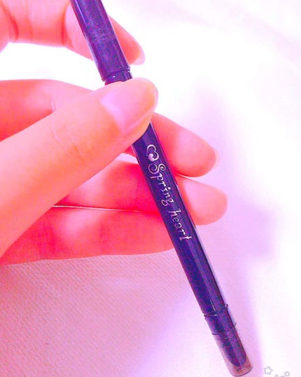 ロングラスティングアイライナー(旧)/スプリングハート/ペンシルアイライナーを使ったクチコミ(1枚目)