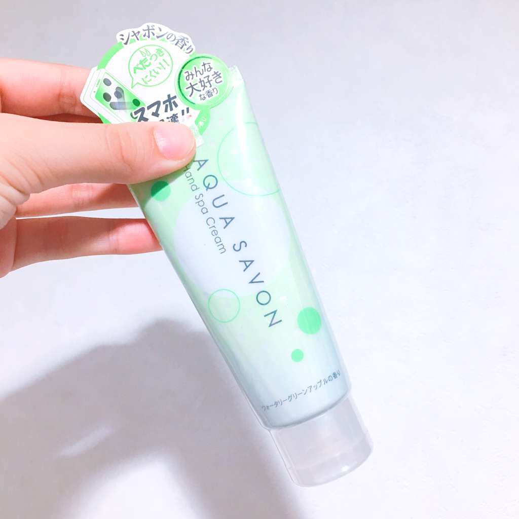 ハンドスパクリーム シャンプーフローラルの香り/アクアシャボン/ハンドクリームを使ったクチコミ（2枚目）