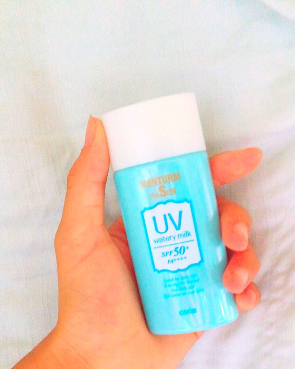 メンターム ザサンUVウォータリーミルク/メンターム/日焼け止め・UVケアを使ったクチコミ(1枚目)